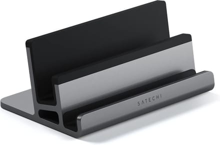 Satechi Dual Vertical Laptop Stand - geschikt voor MacBook, iPad en iPhone - Grijs
