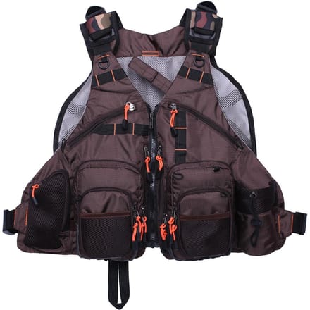 Kylebooker Pack gilet de pêche à la mouche FV01 marron