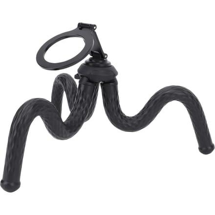 Magnetisch Flexibel Telefoonstatief met 1/4 Inch Schroef Draagbaar Buigbaar Camera Statief Standaard voor Video-opname gray