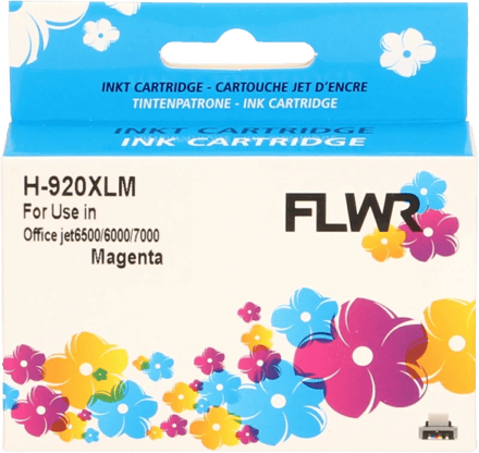 FLWR - Cartridges / HP 920XL / magenta / Geschikt voor HP