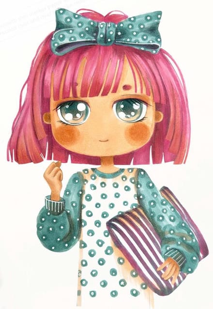 COPIC Ciao stiften Manga startersset 3 stuks met papierblok