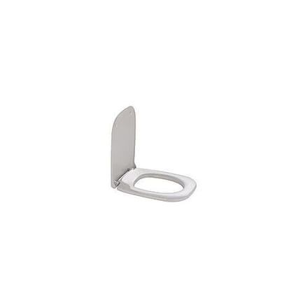 Duravit D-code WC-zitting - 43x36x4cm - compact - kunststof - wit glanzend