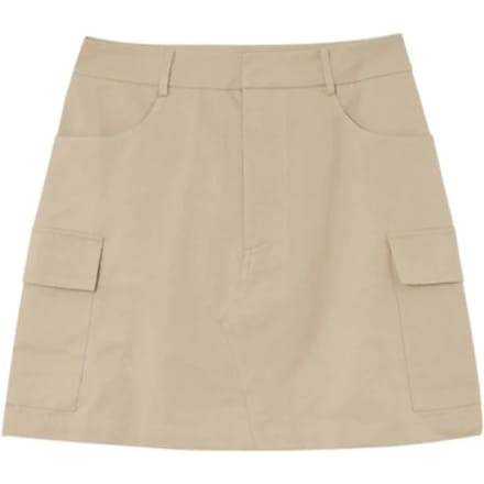 Beige korte cargo rok Mariah - Grace & Mila