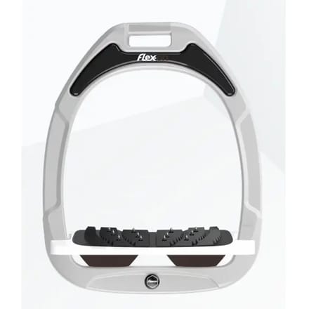 Ultra Grip Inklined Beugels Wit/Wit/Bruin Flex-On Green Composite