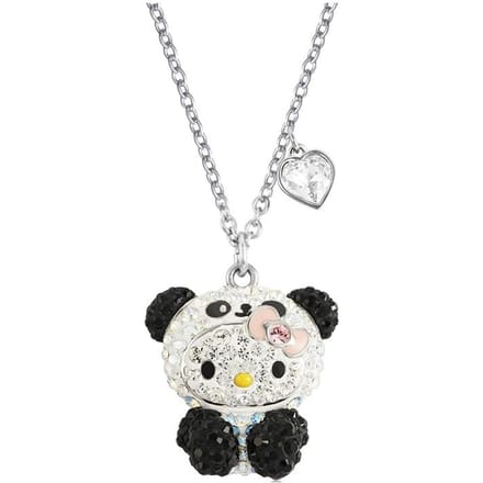 Collier Swarovski Hello Kitty Panda pour femme 5167914 Box (Random Color),F,Silver white