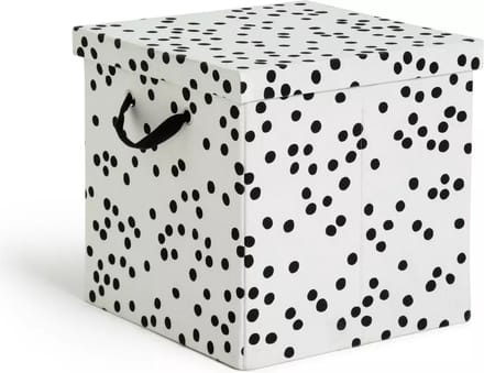 Habitat Penny Opbergdoos met Deksel - Wit
