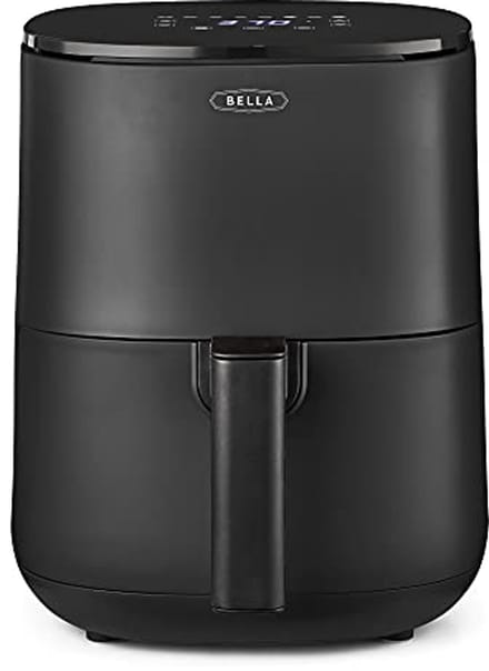 Touchscreen Airfryer 3 L - Mat Zwart