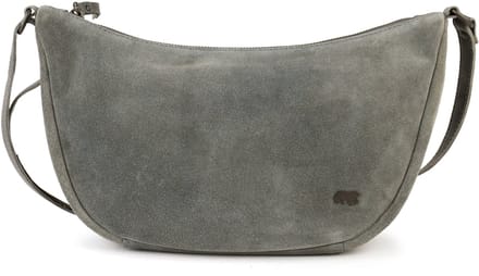 Bear Design Nola Jade Suede Leren Crossbodytas - Grijs