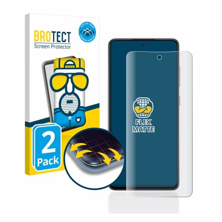 BROTECT - Screenprotector voor Samsung Galaxy A52s 5G - Folie Beschermfolie matte volledig dekking 2 Stuks