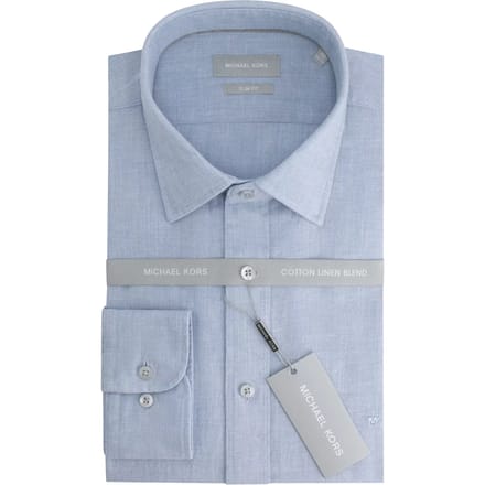 Shirt Michael Kors Cotton Linen Slim