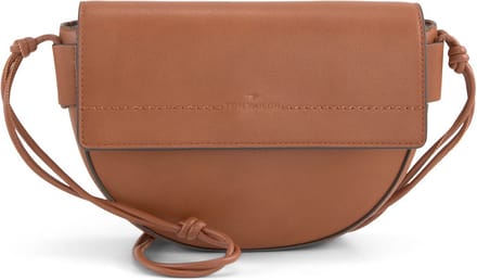 TOM TAILOR Schoudertas Evy Flap Bag Cognac Bruine