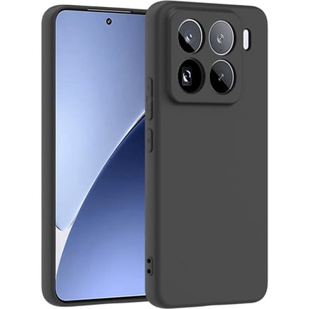 Mocaa Xiaomi 15 Pro Slim-Fit Telefoonhoesje Zwart