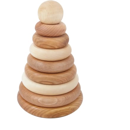 Ronde Pyramide Wooden Story Montessori