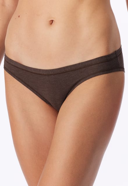 Ademende minislip, diepbruin - Personal Fit S