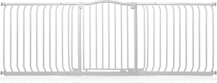 Safetots Klemhekje met Gebogen Bovenkant, 197cm - 206cm, Mat Wit