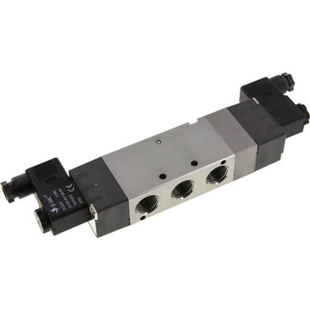 5/3 G1/2'' Middendruk Magneetventiel 12V DC 1.5-8bar/21.0-112psi E.MC