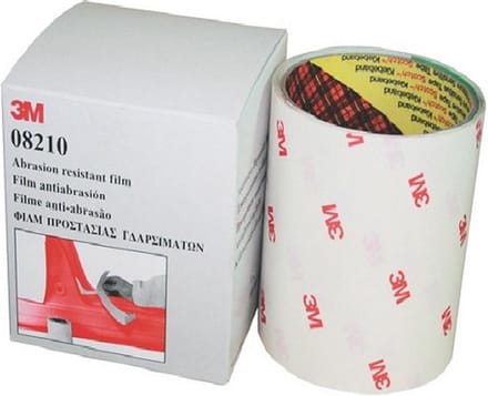 3m paint protection film 8592 0,25 m transparant 100 mm x 2,5 m 08210