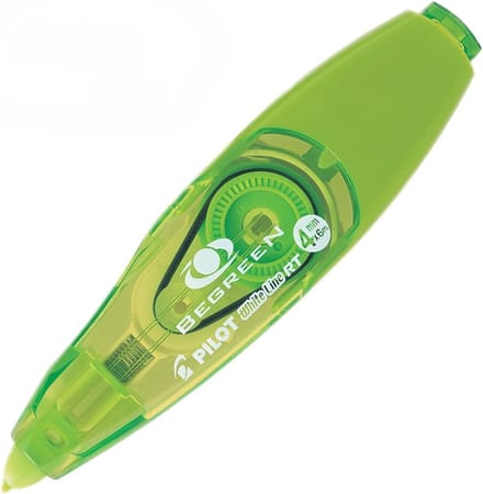 Correctie Tape - Whiteline Roller - Fouten Corrigeren - Navulbaar Mechanisme - 4 mm breed 6 m - Wit