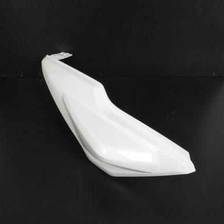 Achterkap rechts P2R voor Scooter MBK 50 Nitro 2013 tot 2020 YJ78153E / wit glanzend Nieuw
