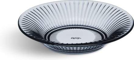 Kahler Design Hammershøi Glazen Schaal - 17 cm - Indigo Blauw