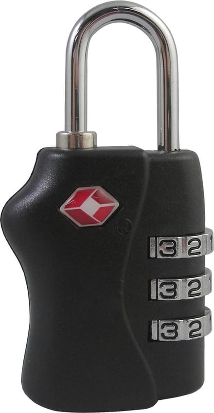 TSA slot met 3 cijferige combinatie