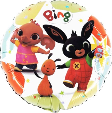 Folieballon - Bing & vrienden - 46cm - Zonder vulling
