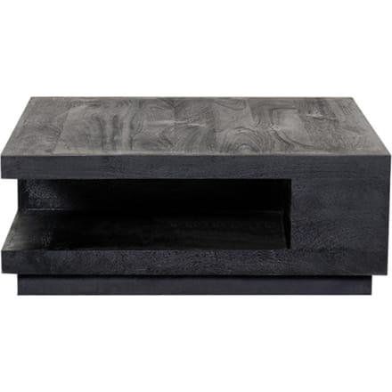 LABEL51 - Salontafel Square - Zwart - 80x80x30cm