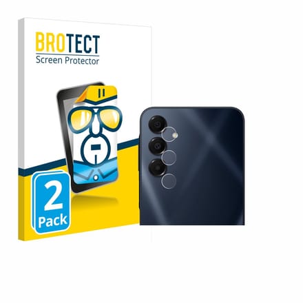 BROTECT - Screenprotector voor Samsung Galaxy A16 4G (ALLEEN Camera Lens) - Folie Beschermfolie transparant 2 Stuks
