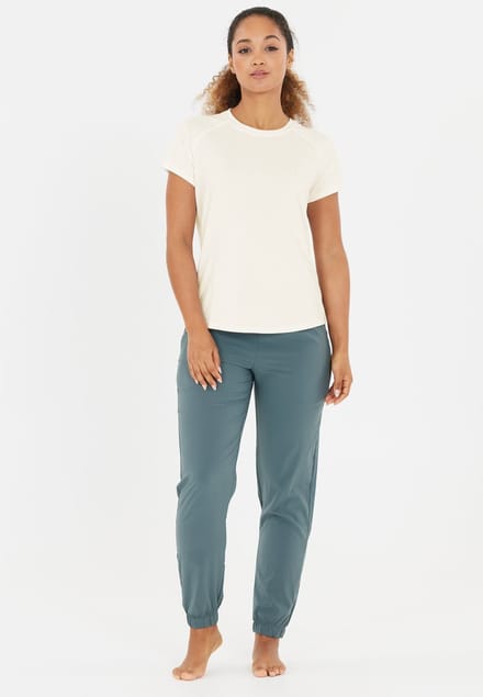 ATHLECIA - gaina v2 w s/s tee - Training t-shirt korte mouw dames - Ivoor