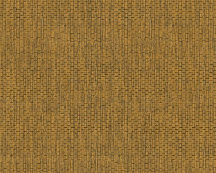 MAT RAFFIA BEHANG | Landelijk - geel bruin - A.S. Création #Hygge