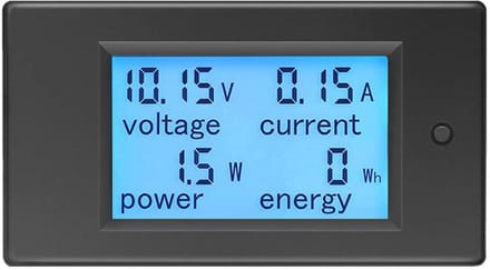 Digitale Energie Meter voor spannings- en stroommetingen - Multimeter met LCD-weergave