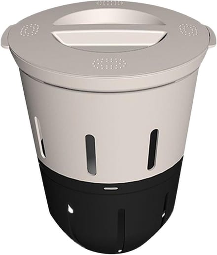 Compostbak Tuin - Bodemverbeteraar - Afval verwerken - Directe wortelvoeding - 125 liter - Zwart