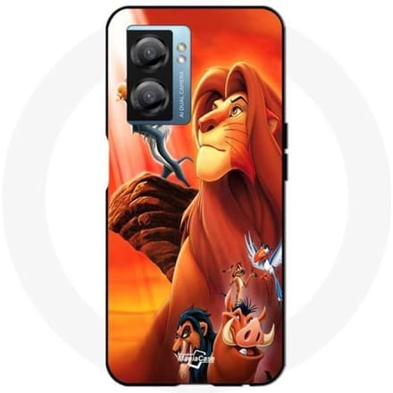Hoesje - Disney - De Leeuwenkoning - Oppo A77 5G - Flexibel - Unisex - Kind