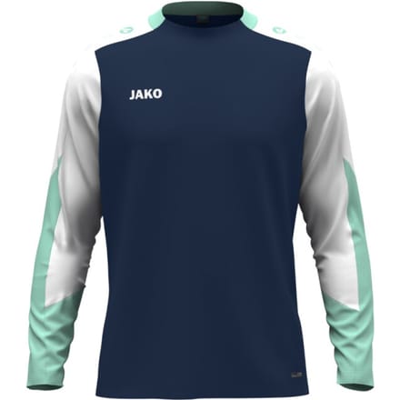 Jako Dynamic Longsleeve Kinderen - Marine / Wit / Munt | Maat: 152
