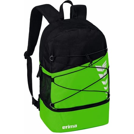 Erima Six Wings Multifunctionele Rugzak Met Bodemvak - Green | Maat: UNI