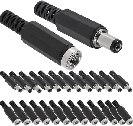24 stuks Schroefdraad DC Power Connectoren Set Voor Elektronica Projecten