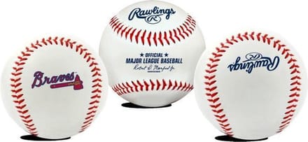Rawlings - Honkbal - MLB - Atlanta Braves - Original Team Logo Honkbal - 9 inch