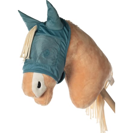 HKM Hobby Horse vliegenmasker - Turquoise