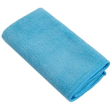 Lot de 4 serviettes de nettoyage épaisses en microfibre, réutilisables et polyvalentes, pour la cuisine, 4 couleurs 4pcs bleu