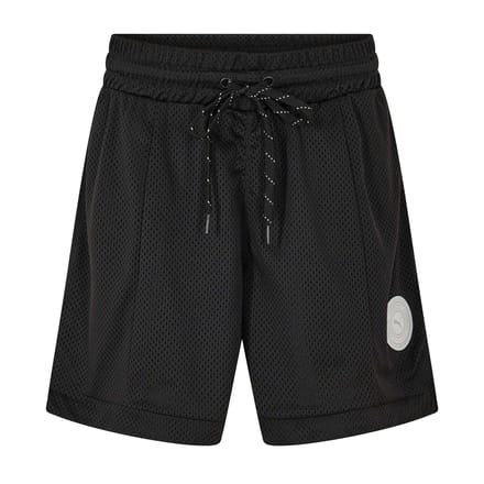 Puma Dames/Dames Jersey Sweat Shorts (Poema Zwart)