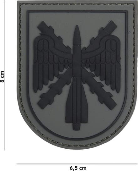 Embleem 3D PVC Spaans schild grijs