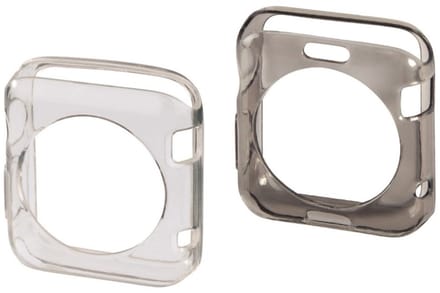 Hama Crystal Cover Set Apple Watch 38Mm Trans&Zwart