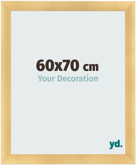 Your Decoration - Fotolijst 60x70 cm - MDF - Goud Mat - Pisa