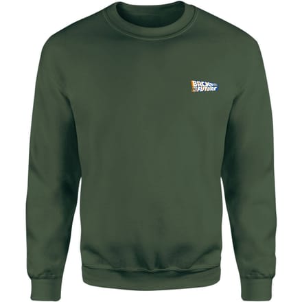 Back To The Future Sweatshirt - Green - XS