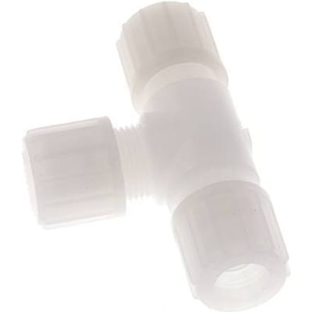 14x12mm PVDF T-Vormige Knelfitting 10 Bar