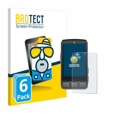 BROTECT - Screenprotector voor Wahoo Elemnt Roam V3 - Folie Beschermfolie matte 6 Stuks