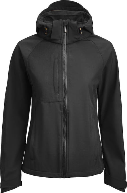 Jobman 1372 Softshell Jas Woman 65137276 - Zwart - S