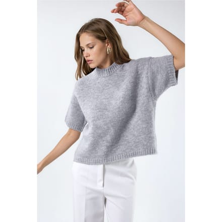 Ontspannen Pasvorm Crew Neck Trui