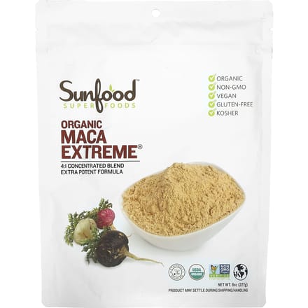 Sunfood, Raw Organic Maca Extreme, 227 gram (227 gr)