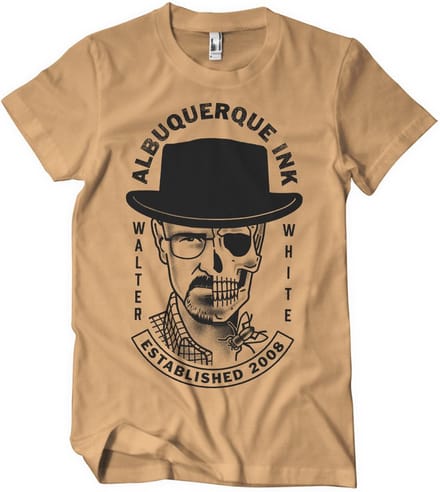 Breaking Bad T-shirt „ Albuquerque Ink“ T-shirt SP-1-BB024-H73-17